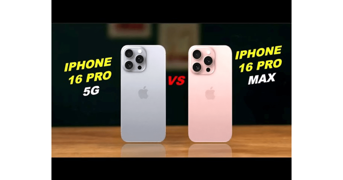 Apple iPhone 16 Pro and iPhone 16 Pro Max Full Details